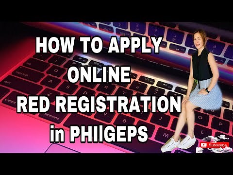 HOW TO APPLY RED REGISTRATION ONLINE IN PHILGEPS PORTAL||VIdBizNegosyo