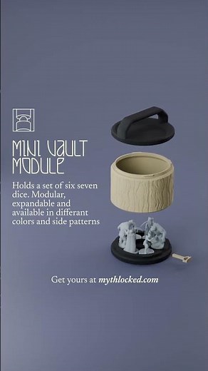 Modular Miniature Storage for D&D and other TTRPG's