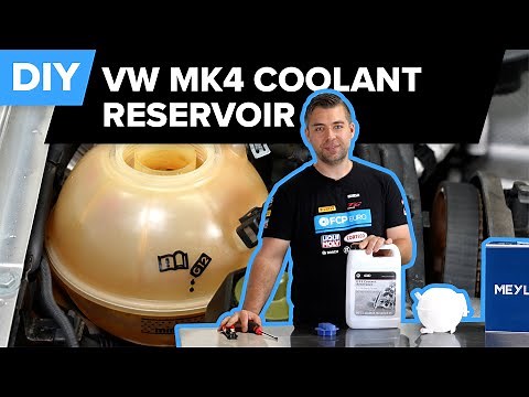 Mk4 Volkswagen Golf GTI Coolant Reservoir Replacement DIY (1998-2006 VW Beetle, Jetta, Golf)