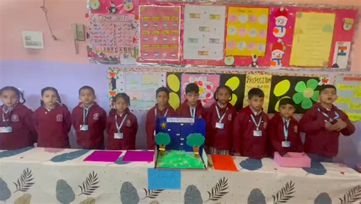 Our Grade 1 little stars enjoyed an exciting activity on Prepositions! Through fun games and hands-on learning, students explored words like in, on, under, behind, and between in a very interactive way. Learning becomes meaningful when it’s playful and engaging! Well done, Grade 1! Keep shining! | Bhartiya Shiksha Kender Higher Secondary School Domana.
