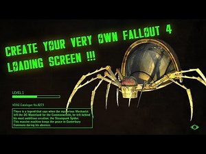 How to Create Your Own Fallout 4 Style Loading Screen In Photoshop CC 2015