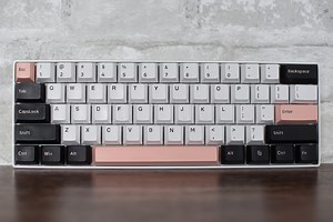 CUSTOM! Made-to-order! 60% RGB Mechanical Keyboard, Olivia-style Keycaps & Feker Holy Panda Switches! :) - Etsy