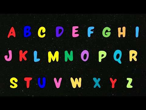 ABC Song for Children's| Let's Learn Alphabet Letters from A to Z with Uppercase and Lowercase