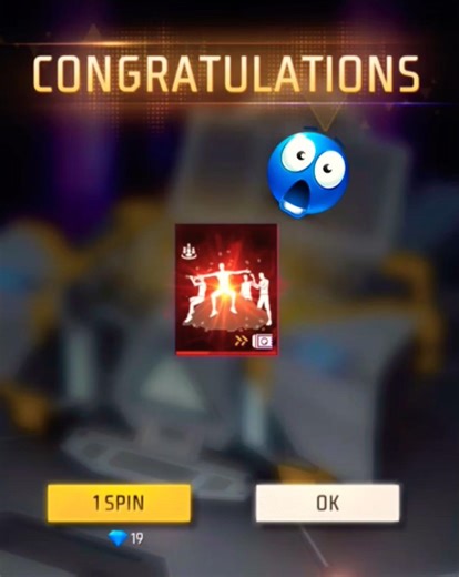 only 1spin 🔥new emote event spin trick 😱 free fire #newevent #shortvideo #freefireshorts