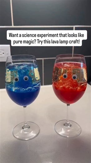 This DIY lava lamp is a mix of science and fun! Using water, oil, food coloring, and fizzy Alka-Seltzer tablets, you can create a bubbling, glowing effect that kids will love to watch. It’s a simple experiment that teaches about density and chemical reactions while being super entertaining. Keywords: lava lamp experiment, DIY science craft, fizzy reaction, Alka-Seltzer activity, kids science fun, easy STEM project, bubbling lamp, fun science for kids, density experiment, chemical reaction craft 