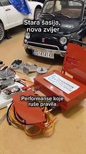 Stara šasija nova zvijer - Fiat 500/600/126p Elektro pogon Kontakt www.ev-evolution.eu #fiat500 #fiat126p #zastava750 #classiccar #evconversion | Electric Vehicle Evolution