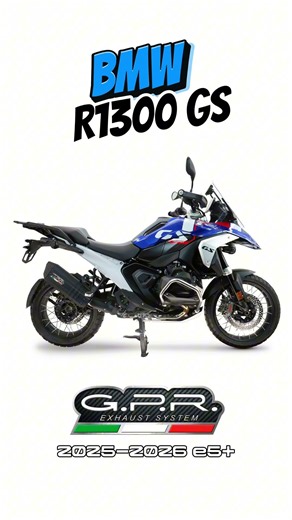 GPR Exhaust System HyperSonic #r1300gs #bmwr1300gs #bmwr1300gsadventure #bmwr1300rs