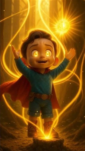 Super Child Finds Cosmic Power | New Superhero Origin Story | Ultra Power Transformation. #marvel