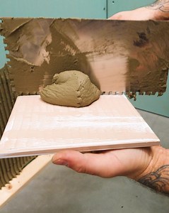 How To Build a Tile Wall in a Minute Thanks for watching! Please be aware that this video is for entertainment purposes only and techniques shown should not be attempted at home! | Gorgeous