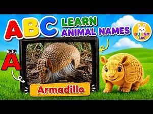 Learn Animal Names for Kids | Fun ABC Animals for Toddlers & Preschool 🐶🦁