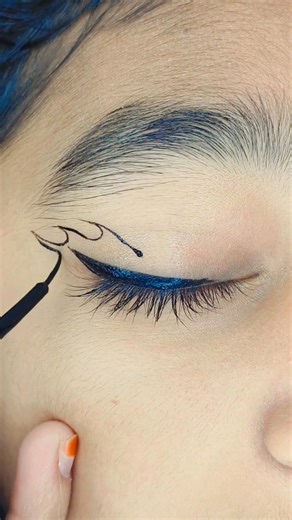 Fire 🔥 eye makeup idea 💡 #shorts #eyemakeup