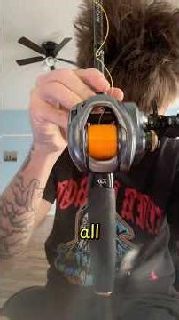 Here’s how I spoil up my curado dc #fishingshorts #bassfishing #curadodc #fishingvideo