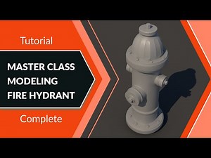 Autodesk Maya - Modeling Fire Hydrant