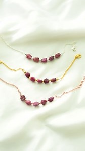 Watch Raw ruby bracelet on Amazon Live