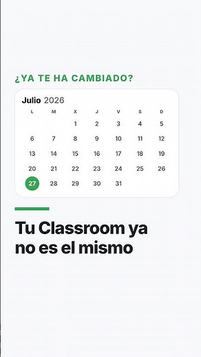Google Classroom cambió y no se puede desactivar