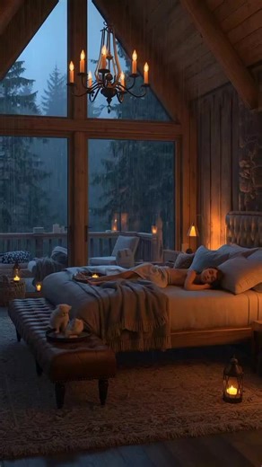 Cozy sleep #foryoupage #relaxing #viralvideos #cozy #rainy #Dreamy #sleepy #trending #night