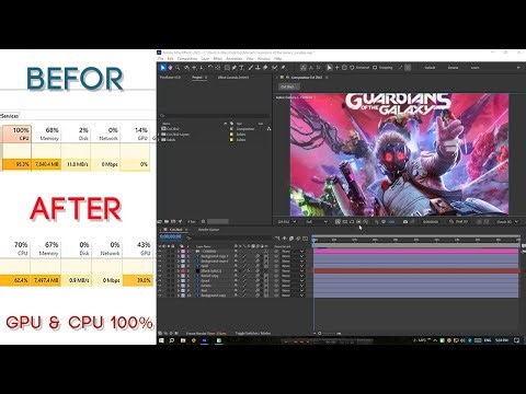 Fix GPU Rendering After effects 2025 With Proof 100%