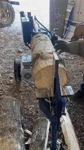 Industrial Grade Hydraulic Log splitter- Durable for Daily Use #woodsplitting #LogSplitter