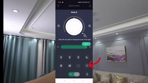 Modern LED Ceiling Light Fixture, 23 inch 70W, with Remote /APP Control, Dimmable Flush Mount Lamp for Living Room, Dining Room, Bedroom, Kitchen