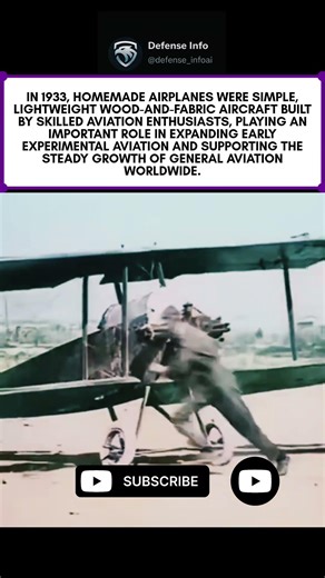 1933 Homemade Airplane –Vintage Wood-and-Fabric Homebuilt Aircraft from Early Experimental Aviation.
