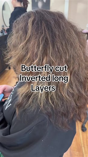 Inverted Long Layers Hair Transformation Tutorial