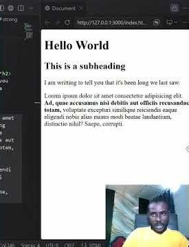 How to use the (strong) and (em) HTML tags the right way.#HTML #WebDevelopment #LearnToCode