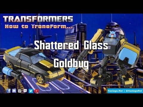 Transformers Shattered Glass Deluxe Goldbug