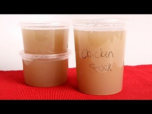 Homemade Chicken Stock Recipe - Laura Vitale - Laura in the Kitchen Episode 1015