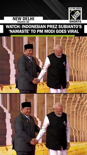 MOMENT: Indonesia’s President Subianto’s ‘Namaste’ to PM Modi at BRICS summit goes viral