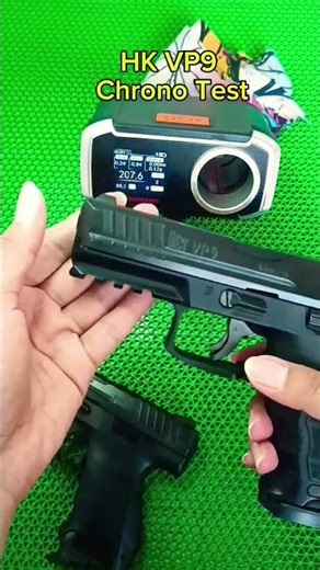 Test chrono Fps Mainan Spring Kokang : Hk Vp9sk vs Hk Vp9 Long 🥶 #shorts #vp9sk #vp9long #chronotest