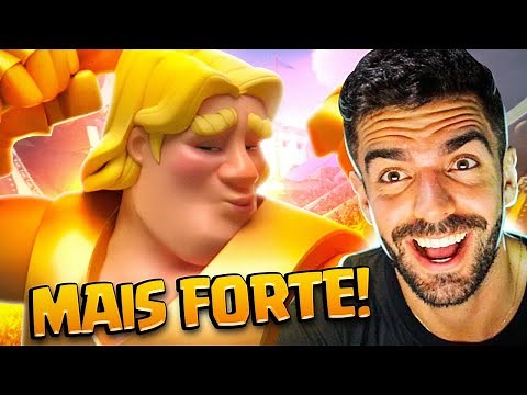O MELHOR DECK DE CAVALEIRO DOURADO DA ATUALIDADE NO CLASH ROYALE!