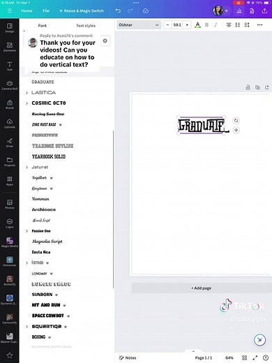 How to Create Vertical Text in Canva Easily