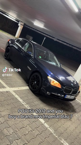 2012 Imperial Blau BMW 7 Series Experience