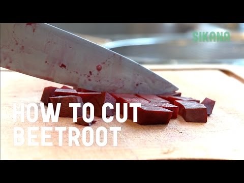 Learn how to cut beetroot | Cook Vegetables