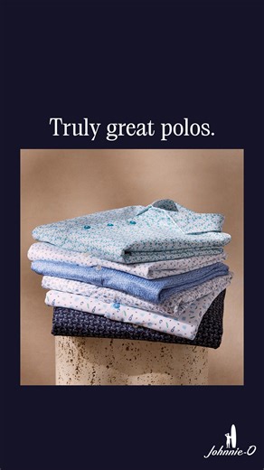 Shop our performance polos–made with next-level moisture-wicking yarns, tons of stretch and hand-drawn prints. | johnnie-O