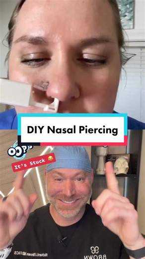 DIY Nostril Piercing - Safety Tips and Reactions