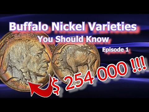 Buffalo Nickel Varieties You Should Know Ep.1 - 1916, 1930, 1936