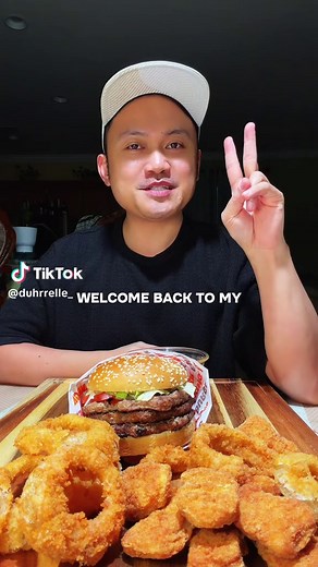 Triple Whopper with Onion Rings — Burger King combo