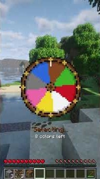 EVERY 30 seconds A COLOR DISAPPEARS - Minecraft CHALLENGE minigame #minigames #minecraft