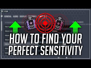 How To Find The BEST SENSITIVITY Rainbow Six Siege : Improve Aim In R6!