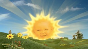Someone who is not the Teletubbies sun baby wrote a good song about being the Teletubbies sun baby