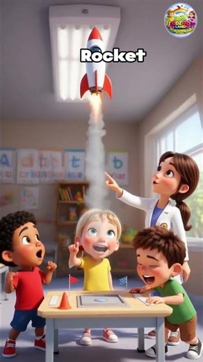 Rocket Science Experiment for Kids | Kids Learning | #short