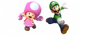 Super Mario Run : Toadette et Luigi en action