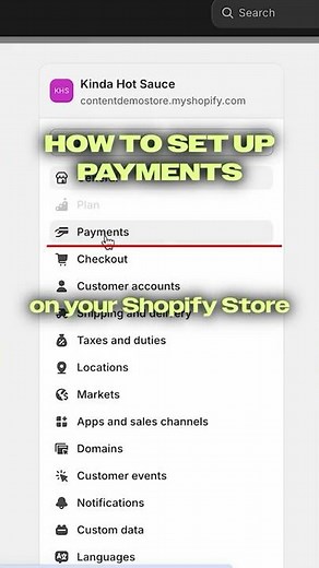 How to set up payments on Shopify
