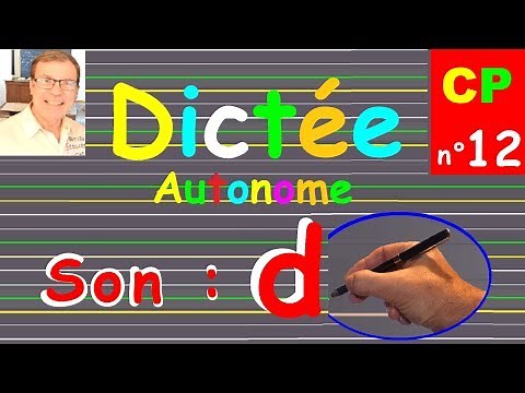 Dictée CP – CE1 autonome de mots : Le son d # 12