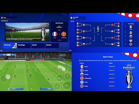 FIFA 16 MOBILE MOD EA SPORTS FC 24 ALL TOURNAMENTS MODE NEW KITS 2024/25 REAL FACES & FULL TRANSFERS