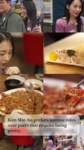 Kim Min-ha lost 17kg for a role and was baffled it went viral. Link in bio