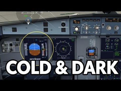 How to Start Airbus A320 from Cold & Dark🔋and Takeoff ✈️ | Aerofly FS Global