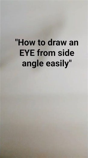 how to draw eye from the side easily #art #anime #animeeyes #animeart #tweening #giveaway #toji #god