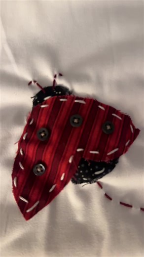 Shop Whimsical Ladybug Patchwork Tee and Arm Cuff